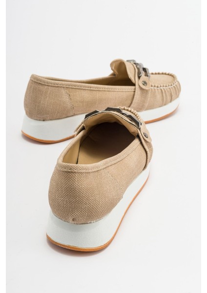 Kare Tokalı Babet Keten Kot fırsatları