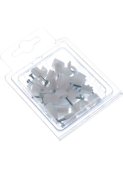 Beton Çivili Kablo Tutucu Kroşe No: 4 - 10MM 25 Adet fırsatları