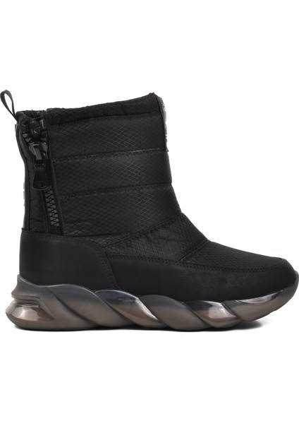DMK-Z001 Siyah Içi Kürklü Kadın Kar Botu
