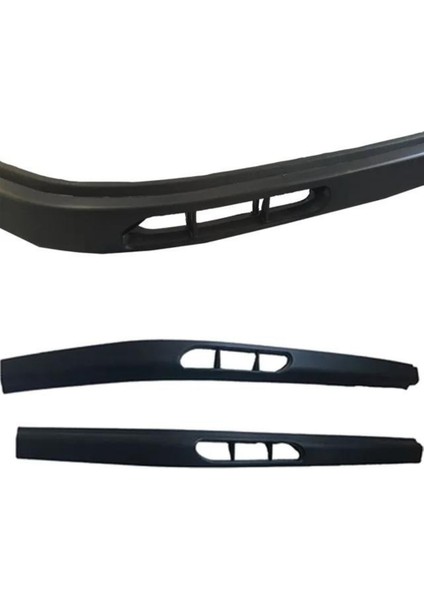 Bmw 5 Serisi E39 1995-2004 Uyumlu Üniversal Laguna Lip Esnek Ön Lip 2 Parça Tampon Altı Dil Karlık Ön Ek fırsatları