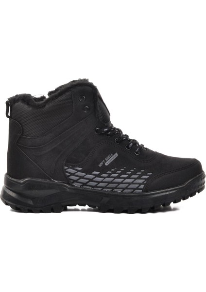 220 Siyah Içi Kürklü Unisex Outdoor Bot