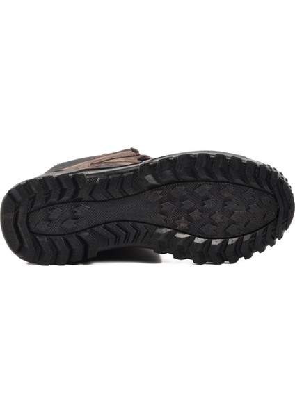 220 Kahve-Siyah Içi Kürklü Unisex Outdoor Bot