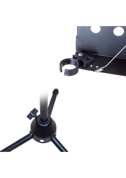 MV-19498 70-140 cm Çift Mikrofon Tutacaklı Müzik Nota Sehpası Şef Tipi modelleri