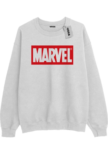 Oversize Unisex College Kalın 3 Ip Baskılı Sweat