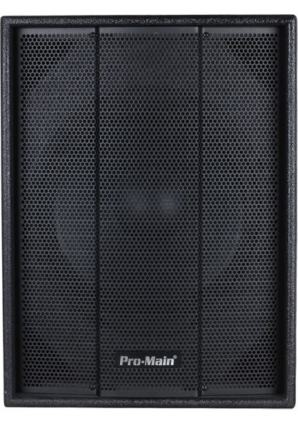 MS-1015SP 1000W 38 cm Ahşap Kabin Pasif Subwoofer Hoparlör