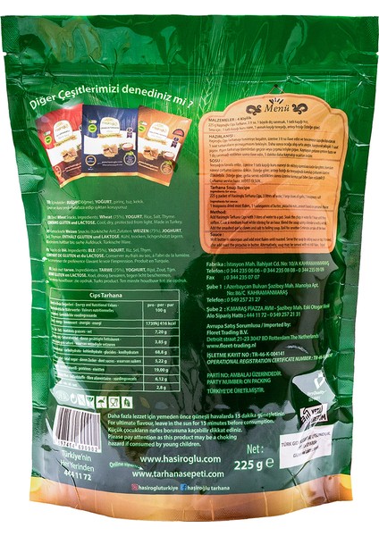 Cips Tarhana 450 gr x 10