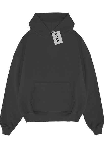 Oversize Unisex Anime Series Kalın 3 Ip Baskılı Hoodie