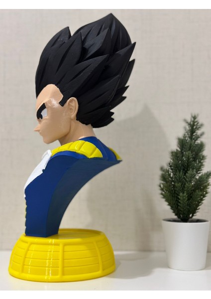 KemX3D Dragon Ball Z Vegeta Büst Ve Kulaklık Tutucu