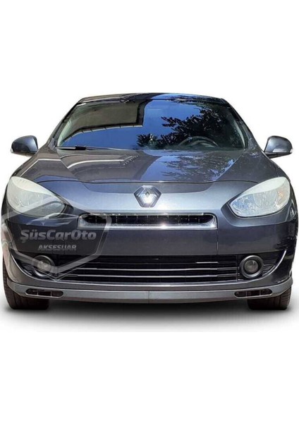 Renault Fluence 2009-2016 Uyumlu Üniversal Laguna Lip Esnek Ön Lip 2 Parça Tampon Altı Dil Karlık Ön Ek