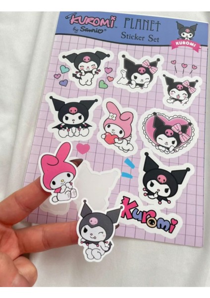 Kuromi Sticker Set