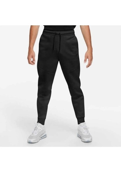 M Nsw Tch Flc Jogger Siyah Erkek Spor Eşofman Altı DR9089-010-010