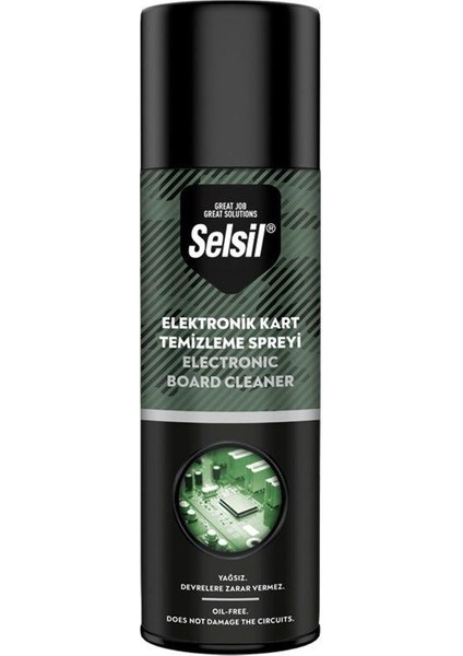 Yağsız Elektronik Devre Kart Temizleme Spreyi 200 ml
