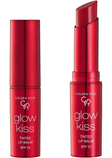 Glow Kiss Tinted Lip Balm No: 02 Strawberry - Renkli Dudak Nemlendirici