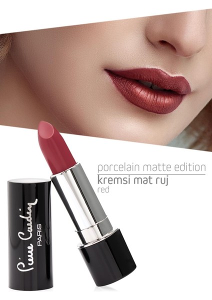 Porcelain Matte Edition Lipstick - Red - 216