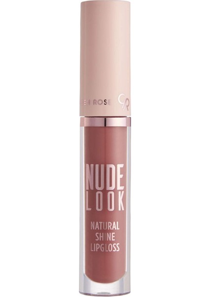 Nude Look Natural Shine Lipgloss No:04 Peachy Nude - Naturel Renkli Dudak Parlatıcısı fiyatları