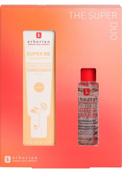Erborıan The Super Duo - Cilt Bakım Seti 40 Ml+30 Ml