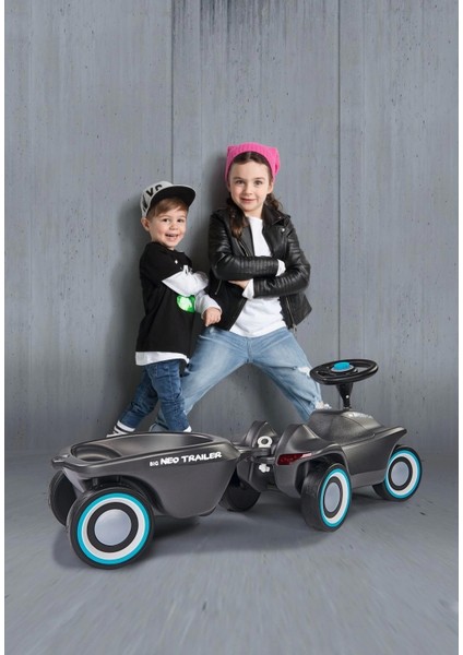 Big Bobby Car Neo Trailer - Antrasit indirimleri
