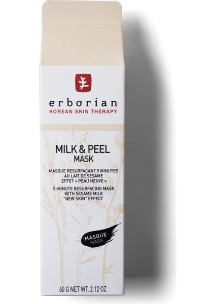 Erborıan Erborian Milk & Peel Mask - Kremsi Yüz Maskesi 60 G