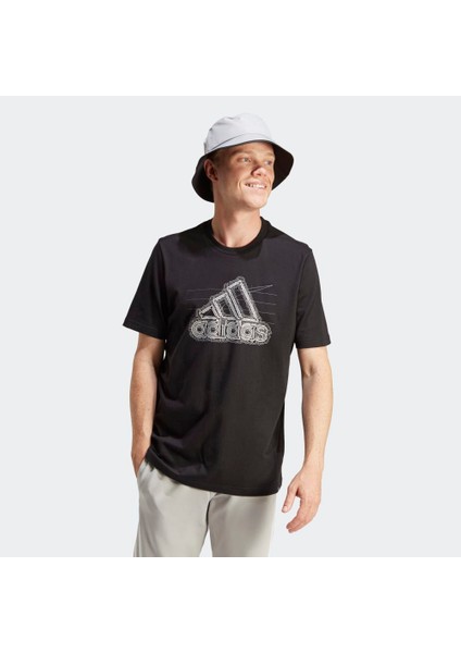 Adidas M Growth Bos T Erkek Siyah T-Shirt IN6258