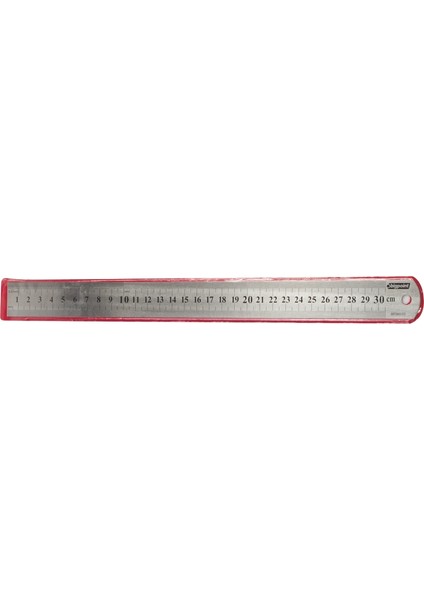 Çelik Cetvel 30 cm 12'li Kutu