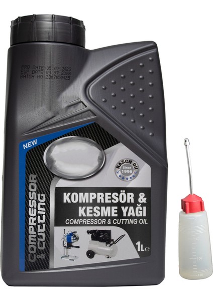 Kompresör ve Kumaş Kesim Motoru Yağı 1 Litre