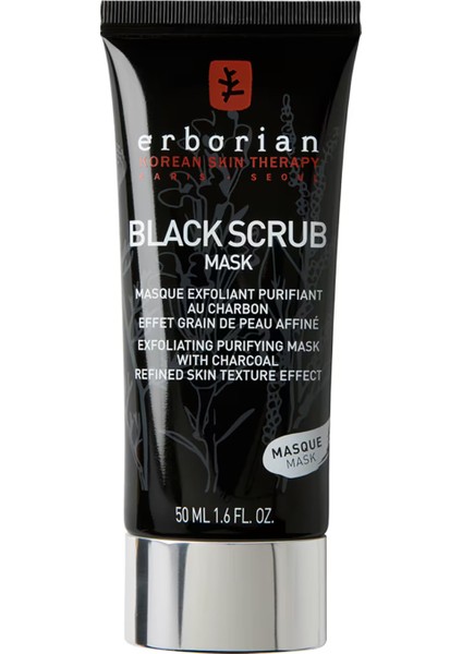 Erborıan Black Scrub - Arındıcı Kömür Maskesi 50 ml