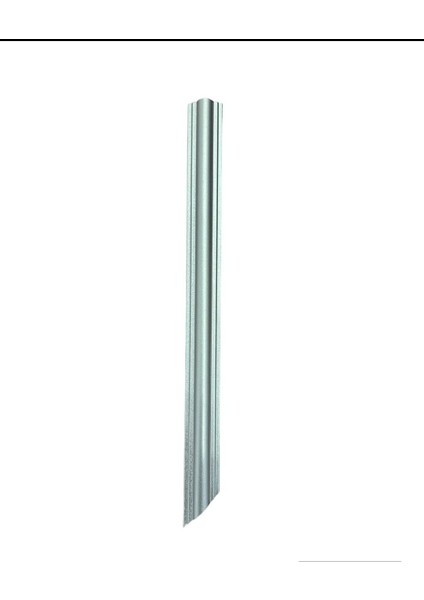 Gümüş (Silver) Renk Dekoratif Poliiüretan Duvar Çıtası ( 1 Boy :240 cm En :2.5 Cm)