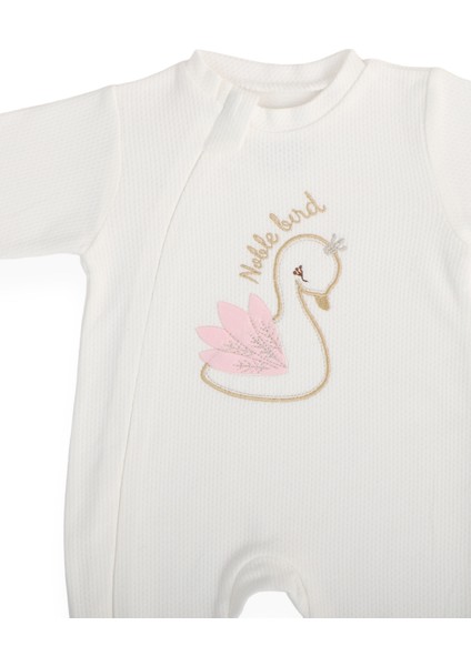 Kız Bebek Kuğu 10 Lu Hastane Çıkışı %100 Pamuk