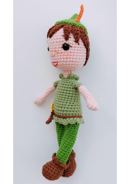 Minyatür Peter Pan Bebek Amigurumi Organik Oyuncak fiyatları