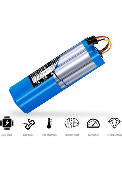 Xiaomi Mi P2008-4S2P-MMBK 6000MAH Süpürge Batarya Robot Süpürge 1t Dreame D9 F9 L10PRO L10PLUS S10