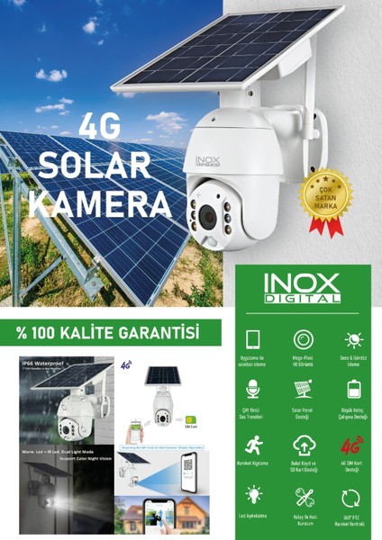 216 Ipc Solar Kamera 216-İPC