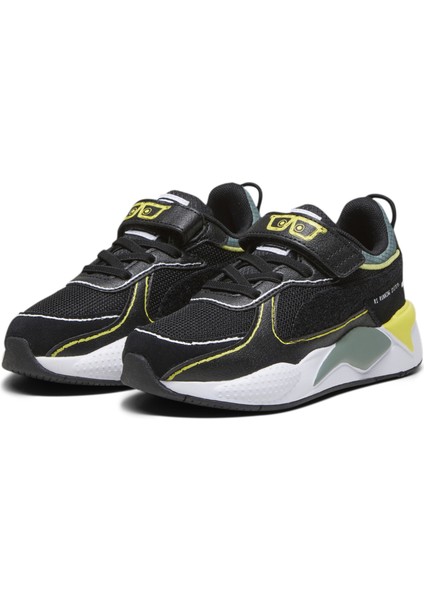 Kadın Puma Black-Lemon Meringue Puma Rs-X Spongebob Ps Siyah Kadın Günlük Spor Ayakkabı