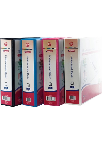 4d Mekanizmalı Klasör 7 cm Açık Kırmızı x 6 Adet fiyatları