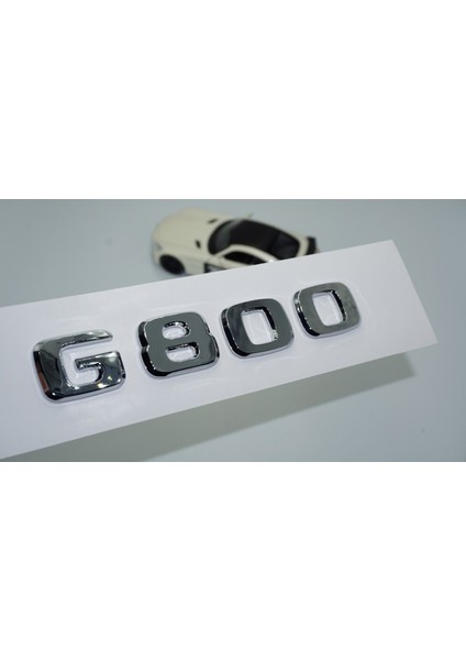 G 800 Bagaj Krom Abs 3m 3D Yazı Logo Benz Ile Uyumlu