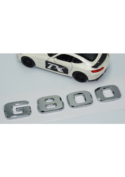 G 800 Bagaj Krom Abs 3m 3D Yazı Logo Benz Ile Uyumlu fırsatları