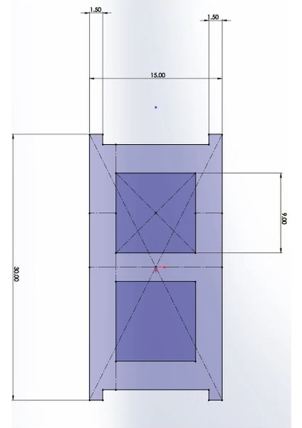 Minyatür Büyük Boy Iki Delikli Bims Tuğla Silikon Kalıp (3*1,5*1,5cm) fiyatları