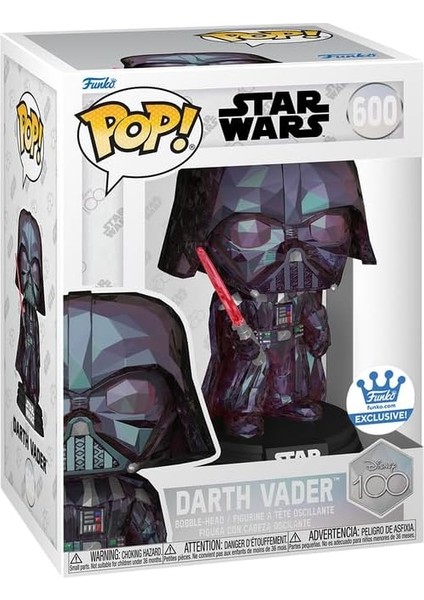 Pop Star Wars Darth Vader Faceted Exclusive Figür