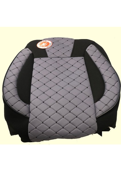 Universal 1. Sınıf Oto Koltuk Kılıfı Gri Siyah