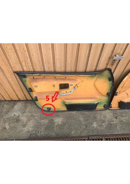 bmw E36 Sedan Kapı Tamir Kiti (Sağ-6 Numara)