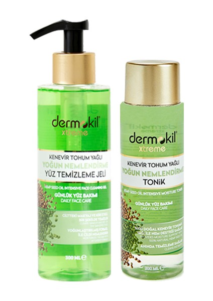 Yüz Temizleme Jeli 400 ml + Tonik 200 ml