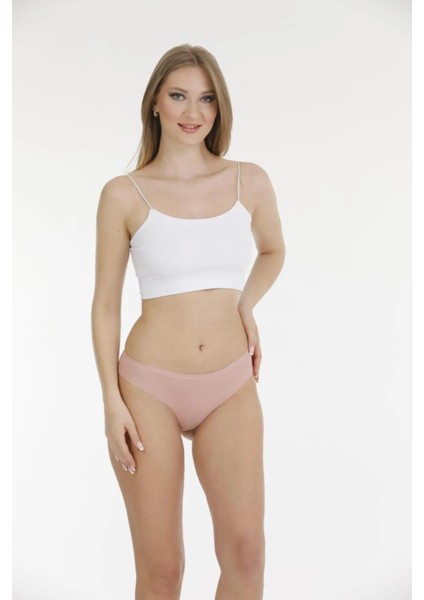 Kadın Lazer Kesim Bikini Külot 11688 - 6 Adet