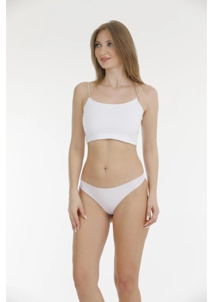 Kadın Lazer Kesim Polyester Bikini Külot 11690 - 12 Adet