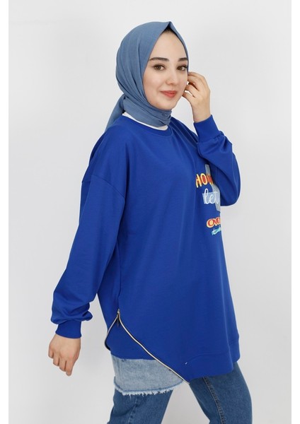 3165 Nakış Detaylı 2 Ip Sweatshirt fiyatları