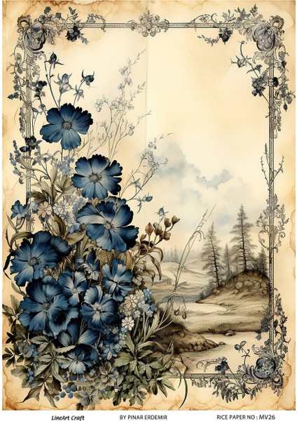 Pirinç Dekopaj Kağıdı LA-MV26