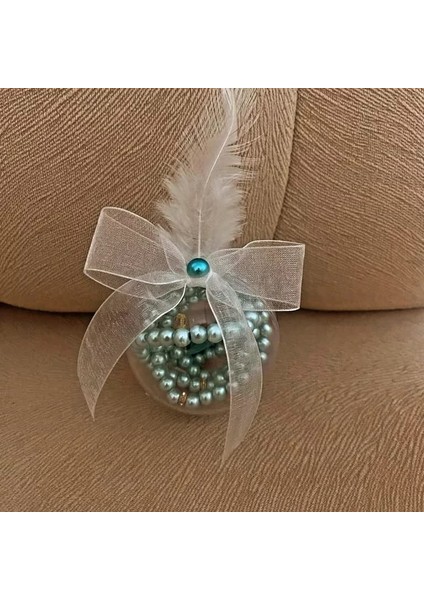 Dekoratif Süslü Tesbih Nikah Kına Düğün Bebek Süsü 10 Adet