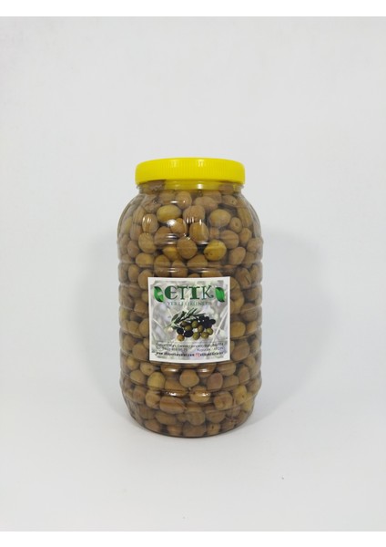 Gemlik Cinsi Küçük Boy Kırma Tatlanmış Zeytin 3 Kg Eski Sezon Ürünü