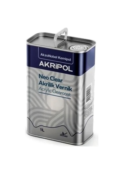 Akripol 2k Akrilik Vernik Neo Clear 5 Litre