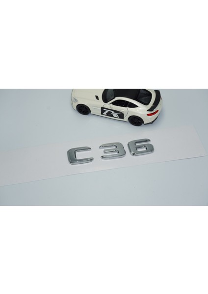 C36 Bagaj Krom Abs 3m 3D Yazı Logo Benz Ile Uyumlu