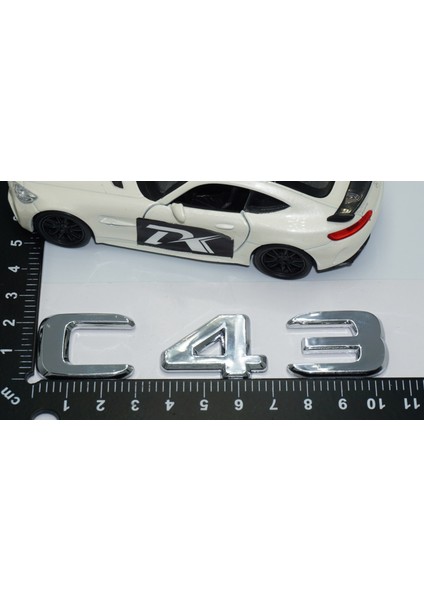 C43 Bagaj Krom Abs 3m 3D Yazı Logo Benz Ile Uyumlu modelleri