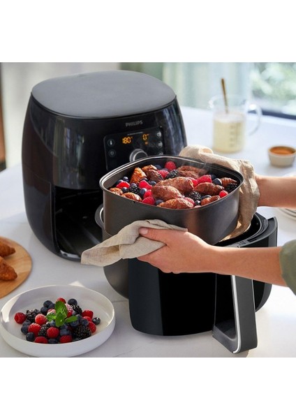 Premium Airfryer Xxl 7.3 L Aile Boyu Kapasite Fritöz, 1.4 Kg, Twin Turbostar Teknolojisi, Kolay Temizlik - LUCİOLE LAMBADER HEDİYE!